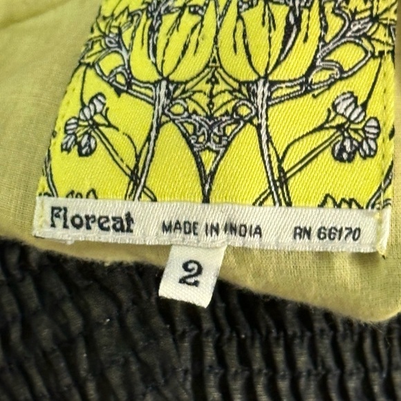 Anthropologie Floreat Step-by-Step floral embroidered and cutout voile sundress - Picture 7 of 7